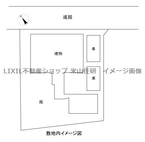 在家塚平屋４K（オール電化）の地図