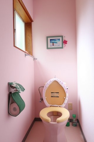 西伯郡伯耆町金屋谷岩立　中古別荘のトイレ