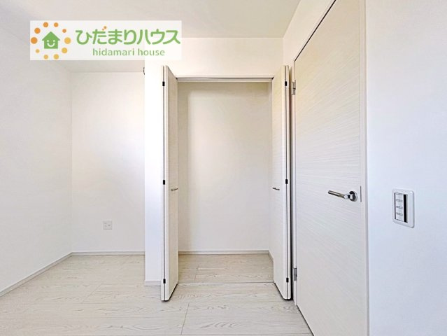 【収納】 | 牛久市田宮町20期　新築戸建　3号棟 | 居室にゆとりが持てる大収納クローゼット付き♪
