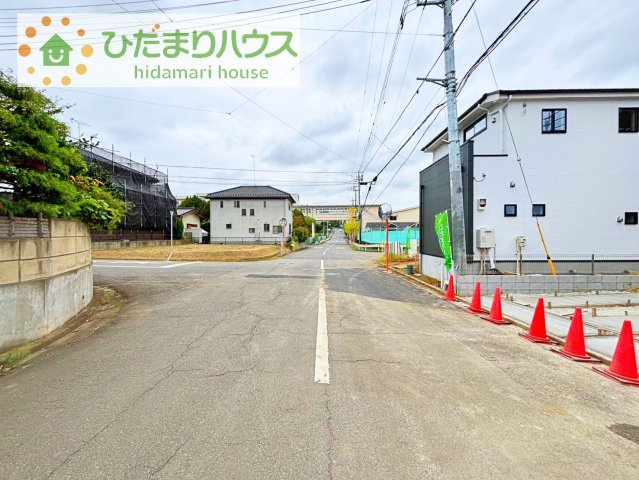 【前面道路含む現地写真】 | 牛久市田宮町20期　新築戸建　3号棟 | 今から見たいも大歓迎！お気軽にお問い合わせください☆彡