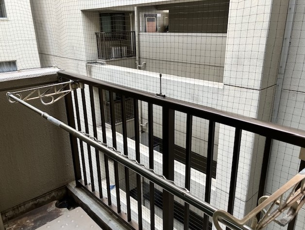 朝日プラザ呉センターコアのバルコニー