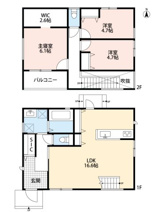 高槻市登美の里町3号地　新築戸建の画像