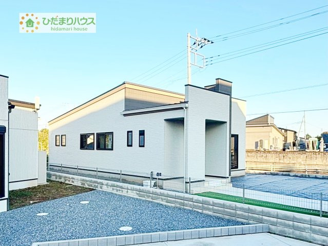 【外観】 | つくば市大角豆　新築戸建 | デザイナーズのようなお洒落な外観です(^^♪