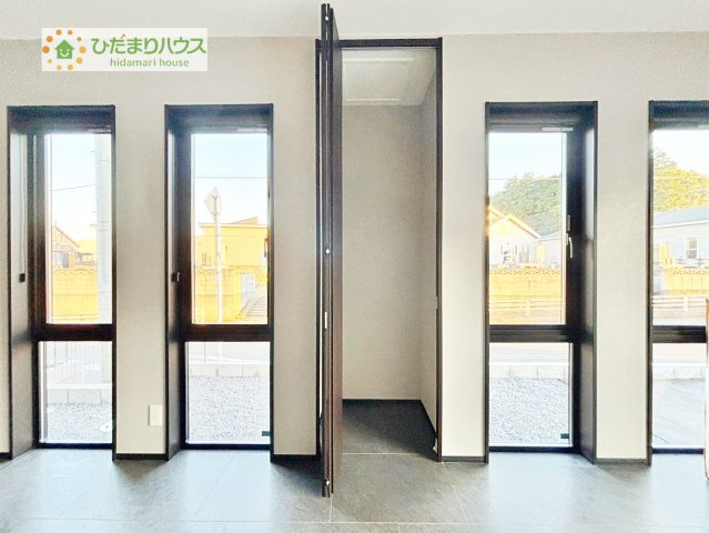 【収納】 | つくば市大角豆　新築戸建 | こたつや扇風機などの季節物もポンポンしまえる大容量の納戸付き♪