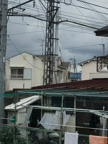 羽曳野市連棟テラスの展望|眺望です