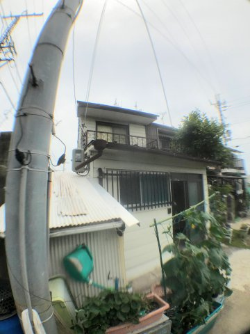 羽曳野市連棟テラスの外観|落ち着いた雰囲気の外観です