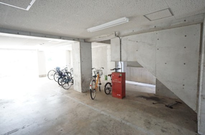 【その他共用部分】 | ドミトリーモリ関大前 | 駐輪場★