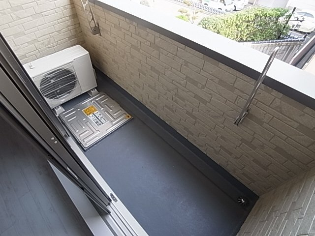 神戸市須磨区北町２丁目のアパートのバルコニー|バルコニー