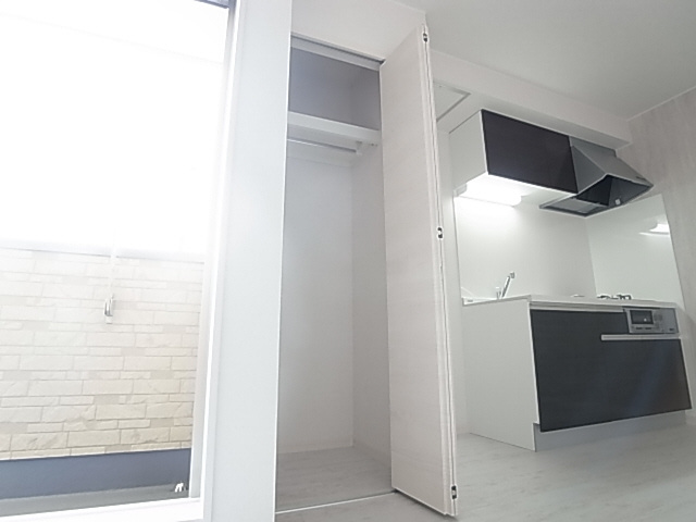 神戸市須磨区北町２丁目のアパートの収納|クローゼット