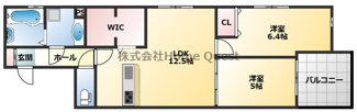 【間取り】 | QUBE.2ND