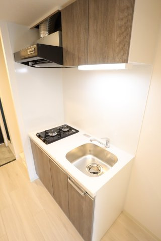 大阪市都島区内代町１丁目の賃貸マンションのキッチン