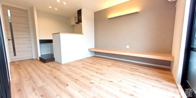 【居間・リビング】 | クレセント　エビス | LDK10.3帖