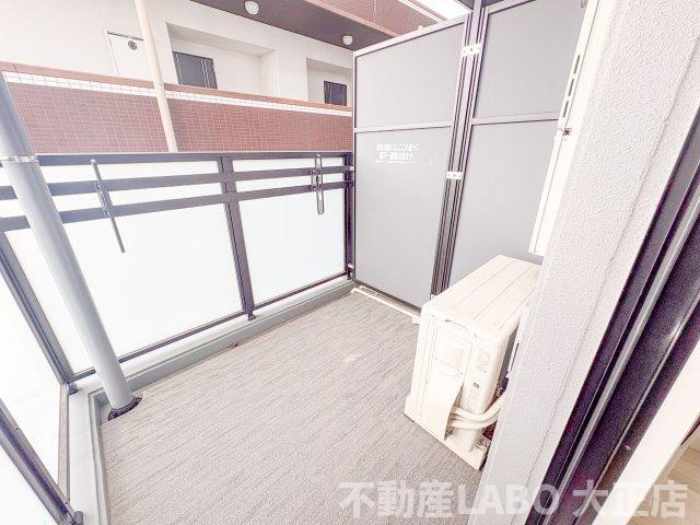 S-RESIDENCE難波大国町Deuxのバルコニー