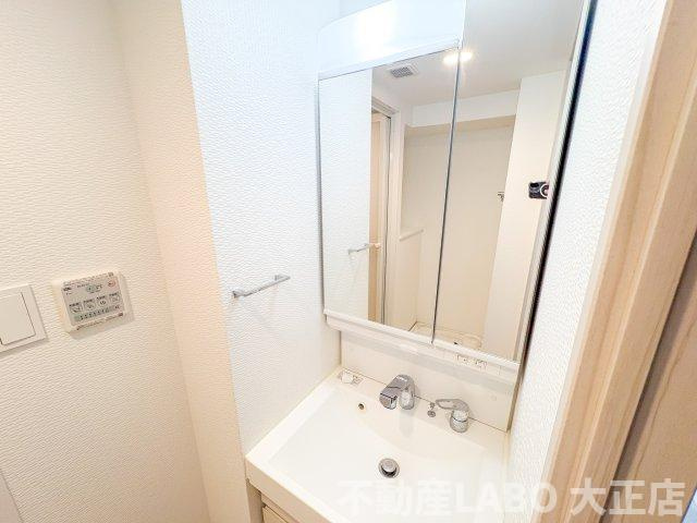 S-RESIDENCE難波大国町Deuxの洗面所