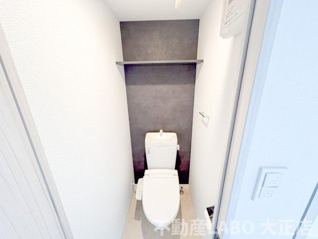 S-RESIDENCE難波大国町Deuxのトイレ