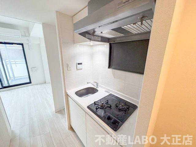 S-RESIDENCE難波大国町Deuxのキッチン