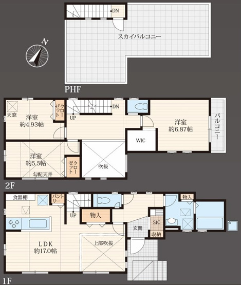 【間取り】 | 藤沢市石川1丁目 新築戸建 全1棟