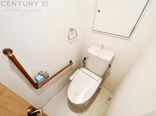 シンプルで使いやすいトイレです