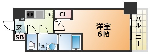 エスリード神戸大倉山ヒルズの間取り