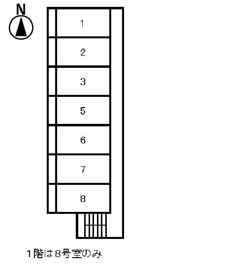 アネックス京都の区画図