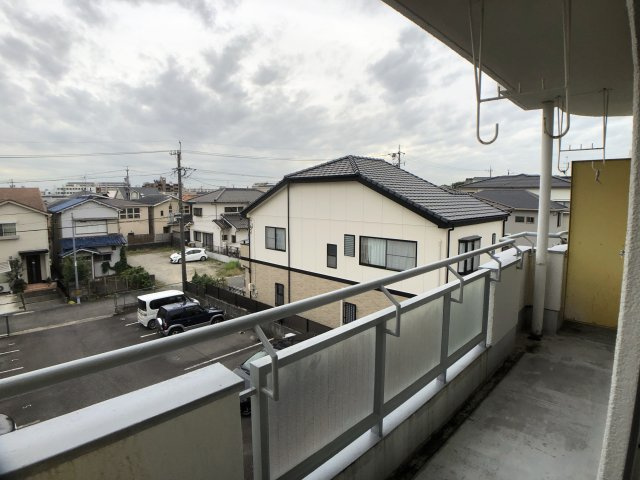 【バルコニー】 | 中根ハイツ【名古屋市賃貸・都市ガス】