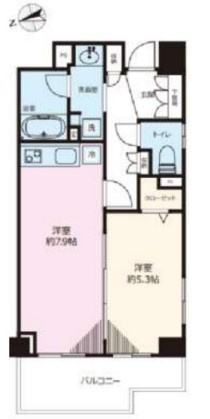 【間取り】 | イーリスコート桜上水