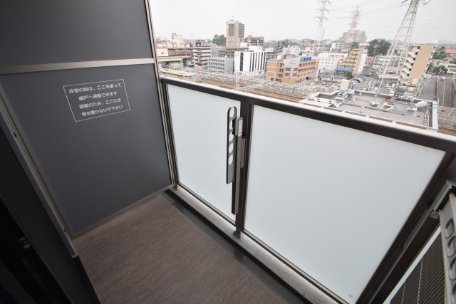 ボナール西船橋のバルコニー|エレベーター付きです。