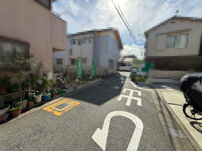 【前面道路含む現地写真】 | 引野町２丁　売土地 | 自由設計対応ですので、お好きな間取りで個性あふれる住まいにしてくださいね！