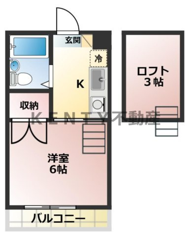 【間取り】 | キャッスル大森