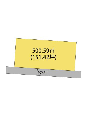 和歌山市宇須4丁目・土地・126451の区画図