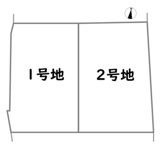 【区画図】 | 右京区嵯峨苅分町　建築条件付