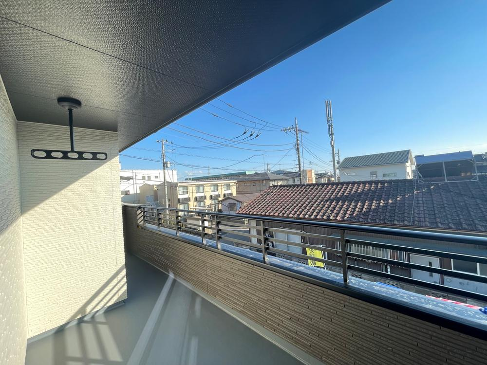 小山市駅南町4丁目　新築戸建1号棟のバルコニー