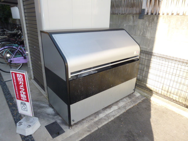 倉敷市連島町鶴新田のアパートのその他共用部分|敷地内ゴミステーション