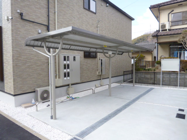 倉敷市連島町亀島新田のアパートのその他共用部分|駐輪場