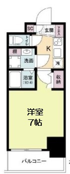 【間取り】 | セレニテ難波リアン