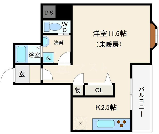 ヴェローナⅡの間取り