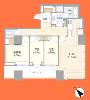 【間取り】 | パークコート虎ノ門