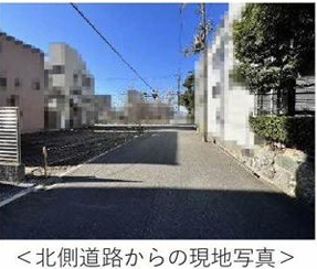 【前面道路含む現地写真】 | 北区豊崎６丁目売地