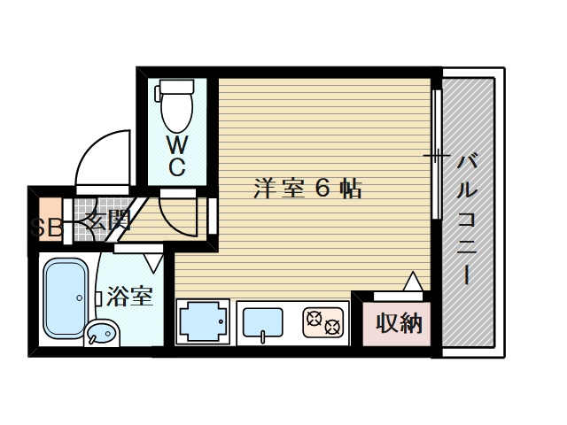 大阪市東淀川区西淡路４丁目のマンション