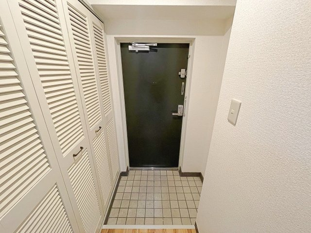 広々とした玄関です