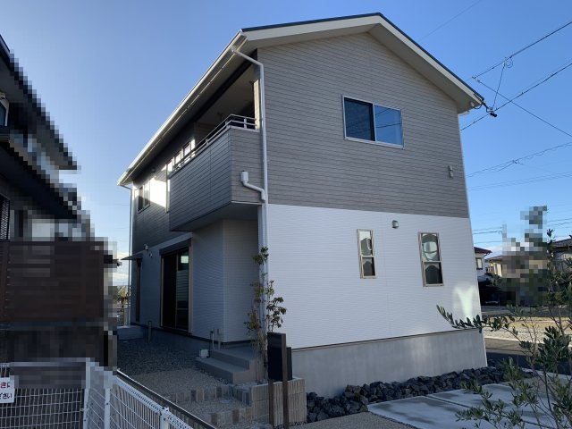 丹羽郡扶桑町大字高木　新築戸建　D棟の外観|長期優良住宅・耐震等級３。