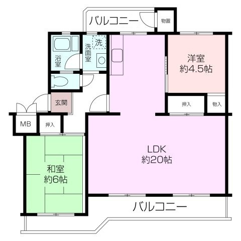 湘南長沢グリーンハイツ7-4号棟の画像