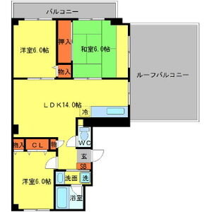 【間取り】 | 新千里ハイツこうじ