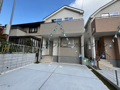 【外観】 | 神戸市須磨区北落合6丁目　新築戸建1号棟　仲介手数料無料！ | 物件の外観です