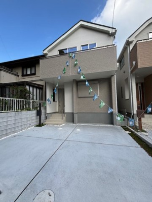 【外観】 | 神戸市須磨区北落合6丁目　新築戸建1号棟　仲介手数料無料！ | 建物外観を気になさる方へ、見た目の良い物件です