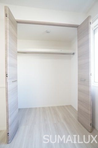 熊本市南区薄場１丁目のアパートの収納