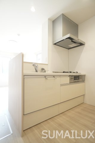 熊本市南区薄場１丁目のアパートのキッチン