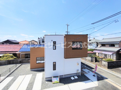 【展望】 | 豊川市金屋本町2丁目 新築一戸建て 2号棟 | バルコニーからの展望です