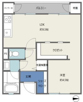 【間取り】 | ヴィラ岡崎