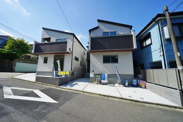 【横浜市保土ケ谷区新井町500-3全2棟新築戸建て】★仲介手数料無料★（新井小学校・新井中学校）の外観